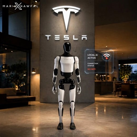 Optimus won’t freeze when Wi-Fi drops.It’ll keep working. Local intelligence handling it.Like FSD. No connection needed to function.Grok handles the “manager” layer - the bigger stuff and conversation.A clean setup. That’s how you scale this.@Tesla @Elonmusk