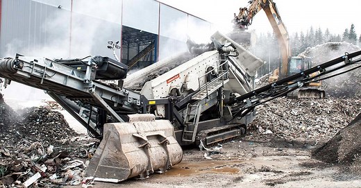 Construction and demolition waste recycling - Metso