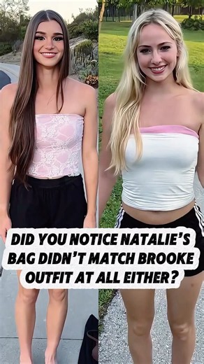 Did you notice Natalie’s bag didn’t match Brooke’s outfit at all either?#natalie #brooke #fypシ