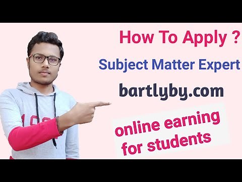 How to Become #Bartleby subject Expert | online earning for student | Bartleby expert registration