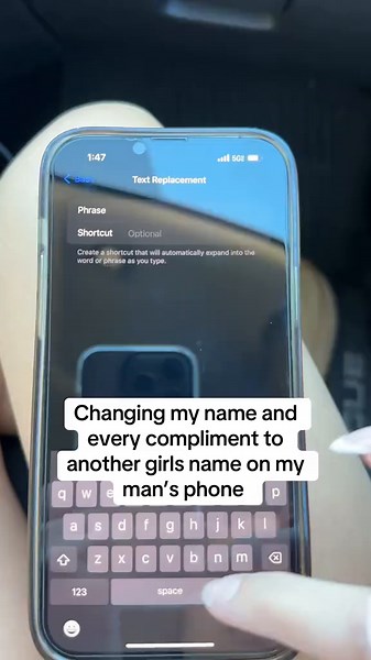 Funny Text Replacement Prank on Boyfriend | Name Change Prank