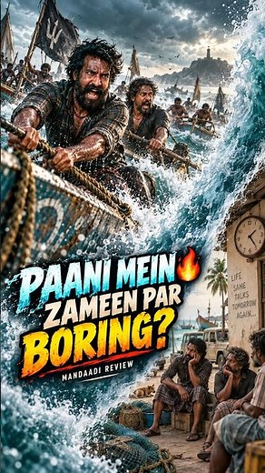 Mandaadi Review: Soori & Suhas Ka Boat Racing Action INSANE Hai! 🔥🌊