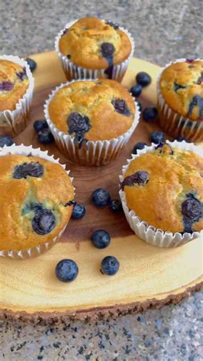 Soft and fluffy banana blueberry muffins easy homemade recipe