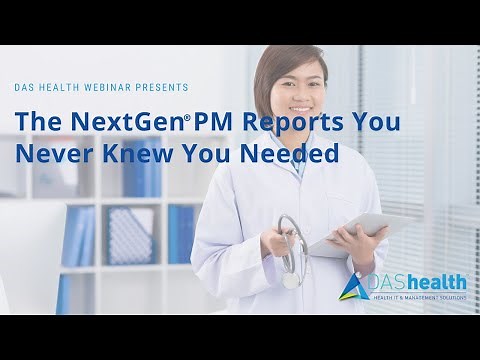 The NextGen PM Reports You Never Knew You Needed