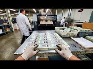 How $100 Bills Are Made - Inside The US Money Printing Factory