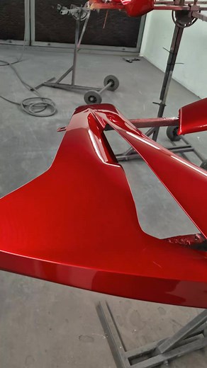 Candy red motor bike parts this afternoon | Body Motor Works | Facebook