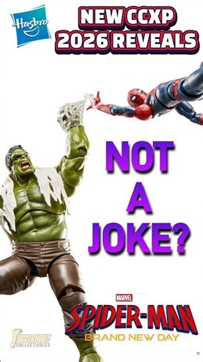 REALLY? New Hasbro reveals Spider-man Brand New Day Marvel Legends #shorts