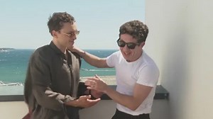 Franz Rogowski and Barry Keoghan being hilarious together!