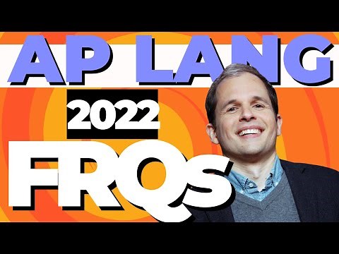2022 AP English Language Free-Response Questions