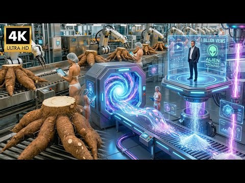 Inside the Million Ton Cassava Flour Factory – The HYPNOTIC Milling of Modern Processing