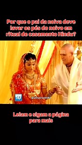 Lavar os pés do noivo é uma tradição interessante! Na tradição indiana, especialmente no hinduísmo, a cerimônia de casamento é considerada um sacramento sagrado. Durante a cerimônia, há várias rituais e tradições que são seguidos para garantir a bênção divina e a prosperidade do casal. O ritual de lavar os pés do noivo pelo pai da noiva é conhecido como "Kashi Yatra" ou "Pada Puja". Esse ritual tem várias interpretações, mas aqui estão algumas das razões principais: 1. Purificação: Lavando os pé
