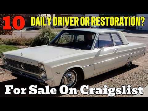Daily Driver or Restoration? 10 Classic Cars for Sale on Craigslist