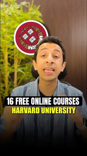 Harvard University - 16 FREE ONLINE COURSES 🔥