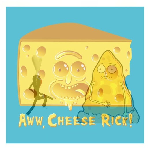 Cheese Rick #cheeserick #cheese #fyp #meme #memes #rickandmorty #morty #fnf