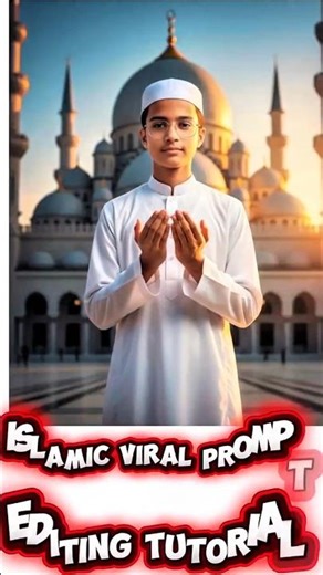 Islamic AI Photo Editing Tutorial 🕌 | Gemini AI Viral Prompt 2026