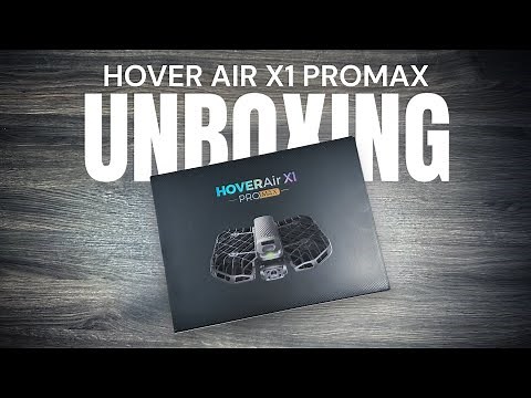 8K Hover Air X1 Pro Max Unboxing