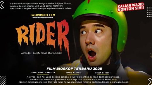 Sinopsis Film Rider, Film Genre Horor Komedi Thailand Dibintangi Mario Maurer dan Freen Sarocha - Tribun Video