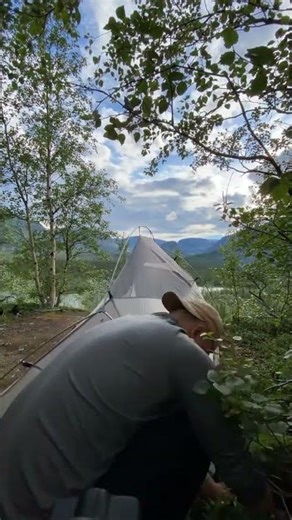 Way to set up Naturehike 1 Person Cycling Backpack Tent