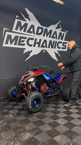 Stage 3 MMM Raptor Ready To Go 💨 Fully loaded, Stage 3 engine build, Elka suspension, 2 A-arms/Axles, beadlock wheel and tire package much more 🏆 If you're interested in customising your quad, Get in touch! ⬇️ | Mad Man Mechanics