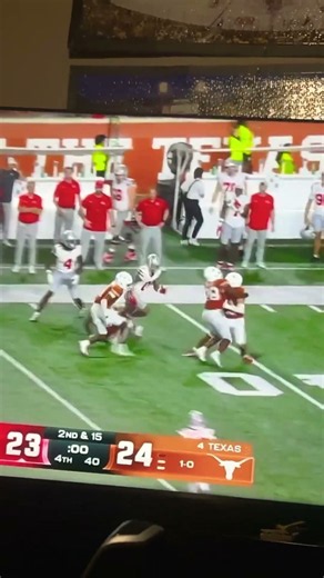 Texas comes back to defeat Ohio State 24-23 insane ending