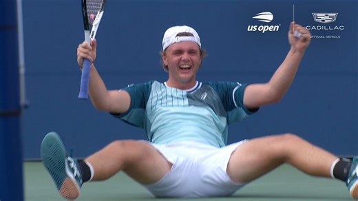437 reactions · 13 comments | 21-year-old qualifier Dominic Stricker upsets a top-10 player, scoring the biggest win of his career  | US Open Tennis Championships | Facebook