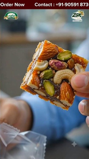 Dry Fruit Delight Chikki | Soft & Healthy Snack | Safa Dry Fruits & Spices