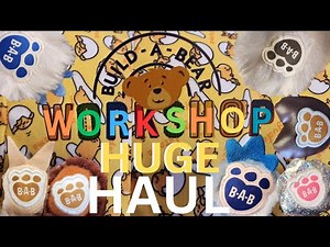 Sanrio Gudetama Build a Bear Unboxing Lazy Egg Plush Review and Huge Black Friday Haul