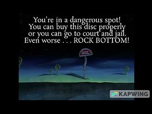 SpongeBob SquarePants: Lost at Sea DVD Anti-Piracy Screen (Fanmade)