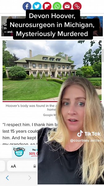 The Mysterious Murder of Neurosurgeon Devon Hoover in Michigan