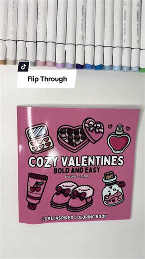 Cozy Coloring Book Flip Through
