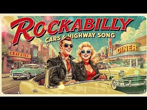 Rockabilly Cars & Highway Songs | 1950s Road Trip Playlist