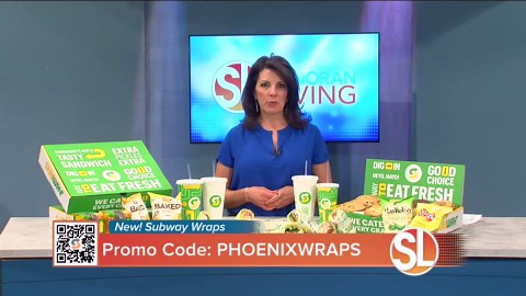 Check out the new Subway wraps in a variety of flavors