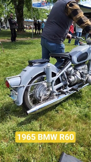 Old Timey BMW R60 at Rickreall Oregon Vintage Show/Swap #shorts #motorcycle #bmwmmotorsport #bmw