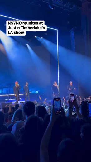 80K views · 1.8K reactions | NSYNC reunites at Justin Timberlake's LA show. | Variety | Facebook