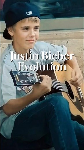 The Evolution of Justin Bieber #justinbieber