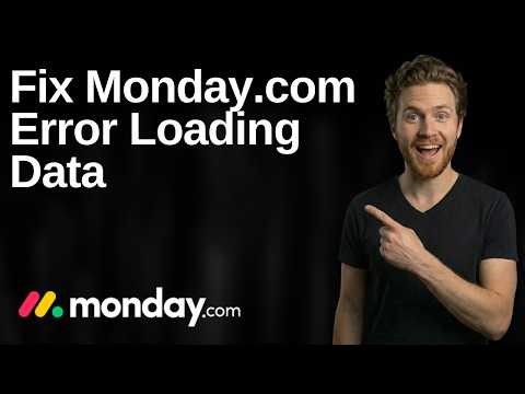 Fix Monday.com Error Loading Data (2026 Easy Guide)