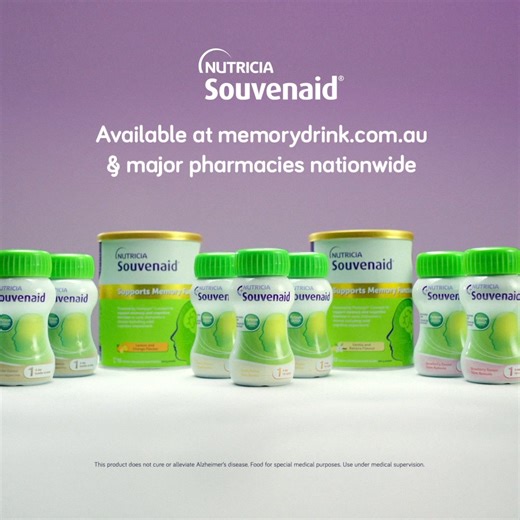 Backed by 20 years of research, Souvenaid Memory Drink supports memory function in early Alzheimer's disease. | Souvenaid Australia