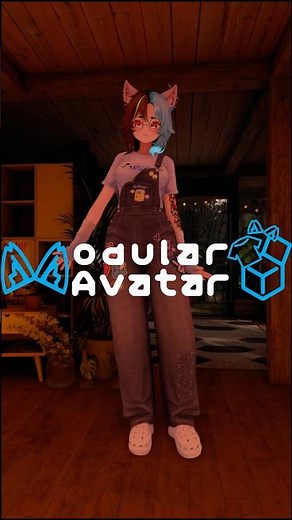 Using Modular Avatar to set up outfits! #unity #vrchat