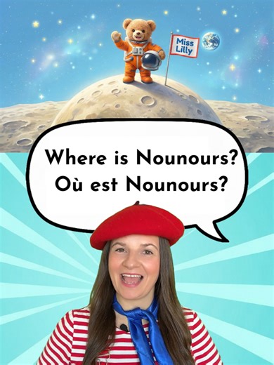 A fun song to learn how to ask “Where?” / “Où ?” 🎶 Perfect for kids learning English & French 🇬🇧🇫🇷 Sing, guess, and practice questions together 👀✨ #learnenglish #learnfrench #bilingualkids #kidseducation #preschoollearning #songsforkids #frenchforkids #englishforkids #earlylearning 🎵 Watch the full educational song on YouTube: https://youtu.be/9GFoUPOi84Y Perfect for learning “Where?” / “Où ?” 🇬🇧🇫🇷