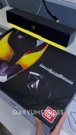 UNBOXING CSM KAMEN RIDER KIVA #qaystress #kamenrider #kamenriderkiva #tokufans #tokusatsu #kiva