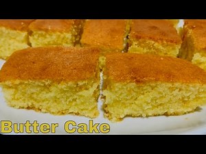 How to Bake Super Soft Moist Butter Cake At Home