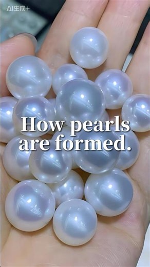 How pearls are formed