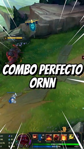 Combo PERFECTO Ornn . #leagueoflegend #Fiora #ornn | FRS Fiora