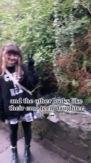 we still steal each other’s clothes 🥰 #fyp #foryou #emo #bestie #aesthetic @callamber