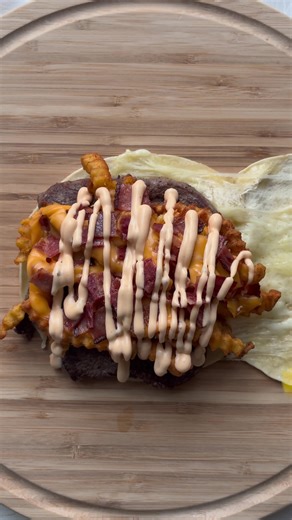 Bacon Cheddar Fries Steak Burrito Recipe