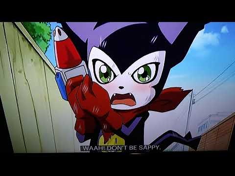 Digimon Tamers Season 3 impmon Digivolve to beelzemon Blast Mode