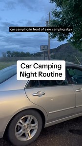 5.4K reactions · 80 shares | Car Camping Night Routine 殺 • This is an...