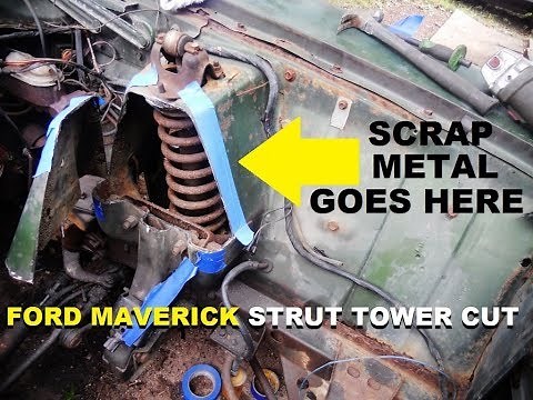 Ford Maverick Mod ( STRUT TOWER CUT ) Part 3