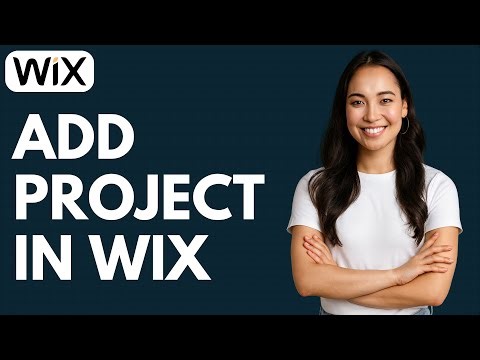 How to Add Project in Wix Website [QUICK GUIDE]