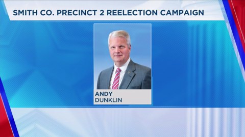 Smith County Precinct 2 judge Andy Dunklin running for reelection in 2026